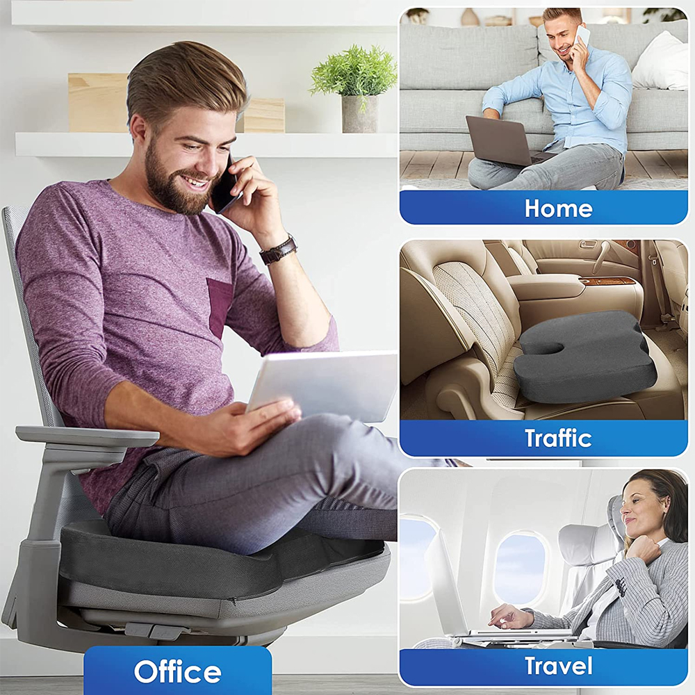 Relaxo™ – ergonomisk kudde för långvarig sittkomfort