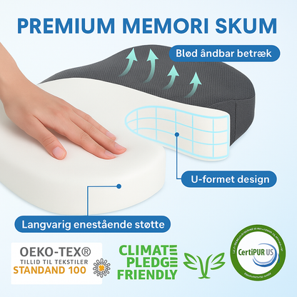 Relaxo™ – ergonomisk kudde för långvarig sittkomfort