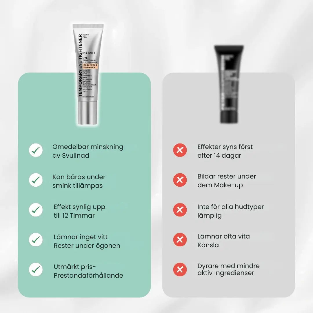 V-Lift ögonkräm – 10 år yngre på mindre än 7 minuter.  Se omedelbart fastare ut.