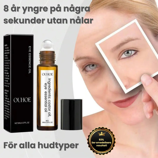 8 år yngre på bara några sekunder – strålande, ungdomliga ögon utan injektioner.