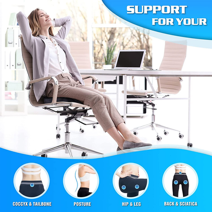 Relaxo™ – ergonomisk kudde för långvarig sittkomfort